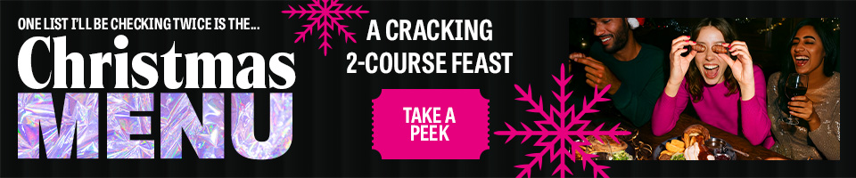 Festive menu at The Rocket